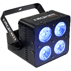 Algam Lighting PAR 410 QUAD - PAR LED 4 x 10W 4-en-1 RGBW - Vue 1